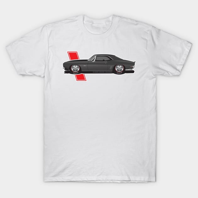 1969 Chevy Camaro T-Shirt by RBDesigns